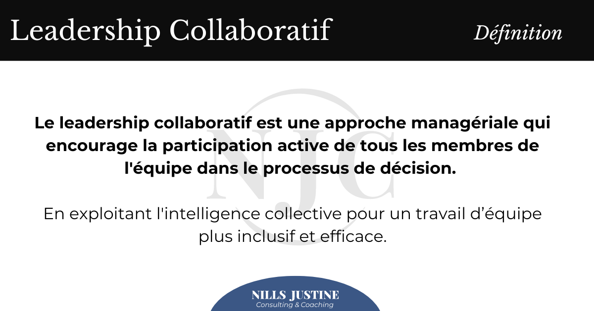 Leader collaboratif Definition