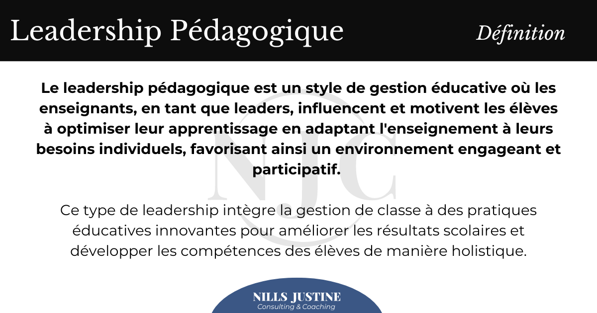 Leadership Pedagogique Definition